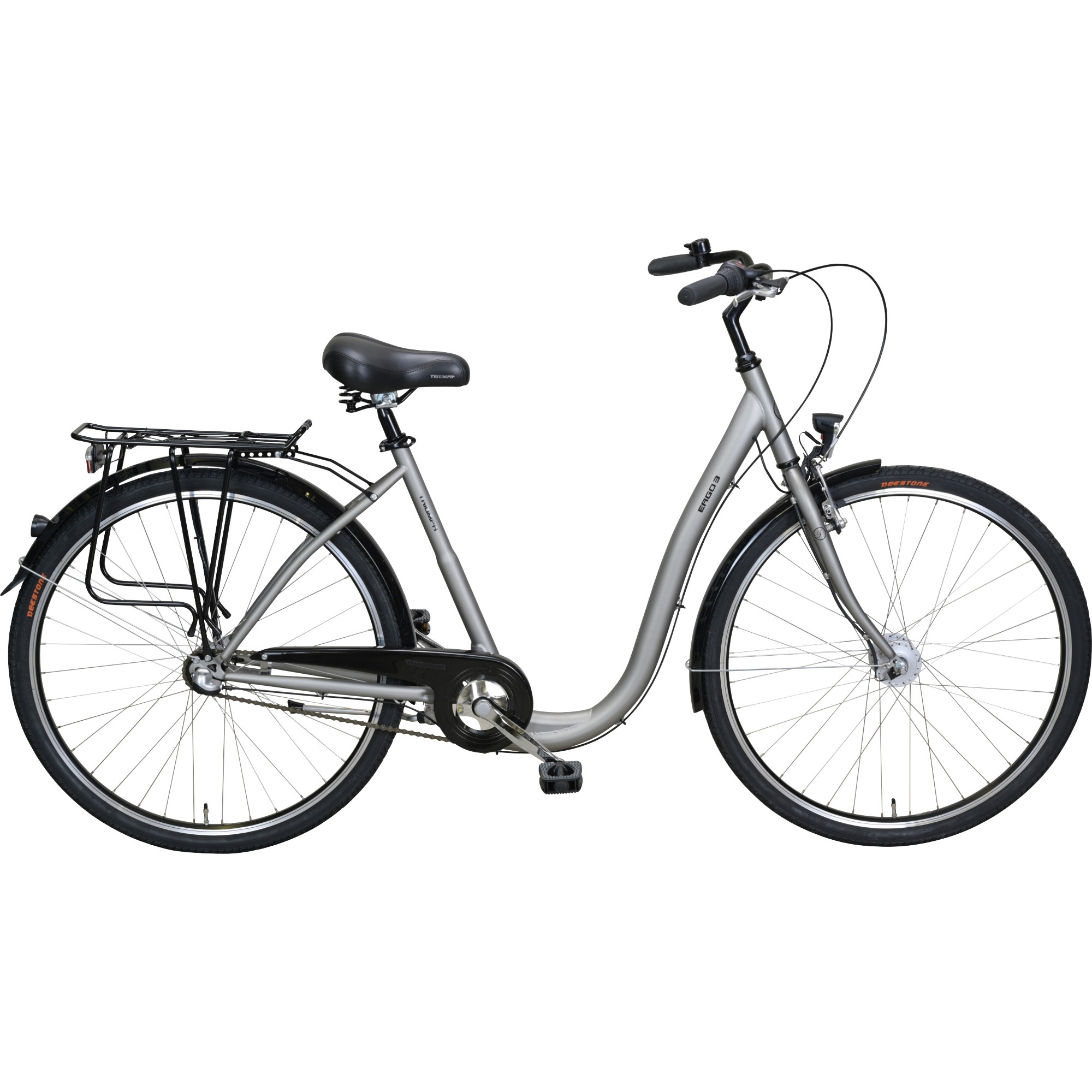 Triumph Ergo 3 City Bike Tiefeinsteiger silber