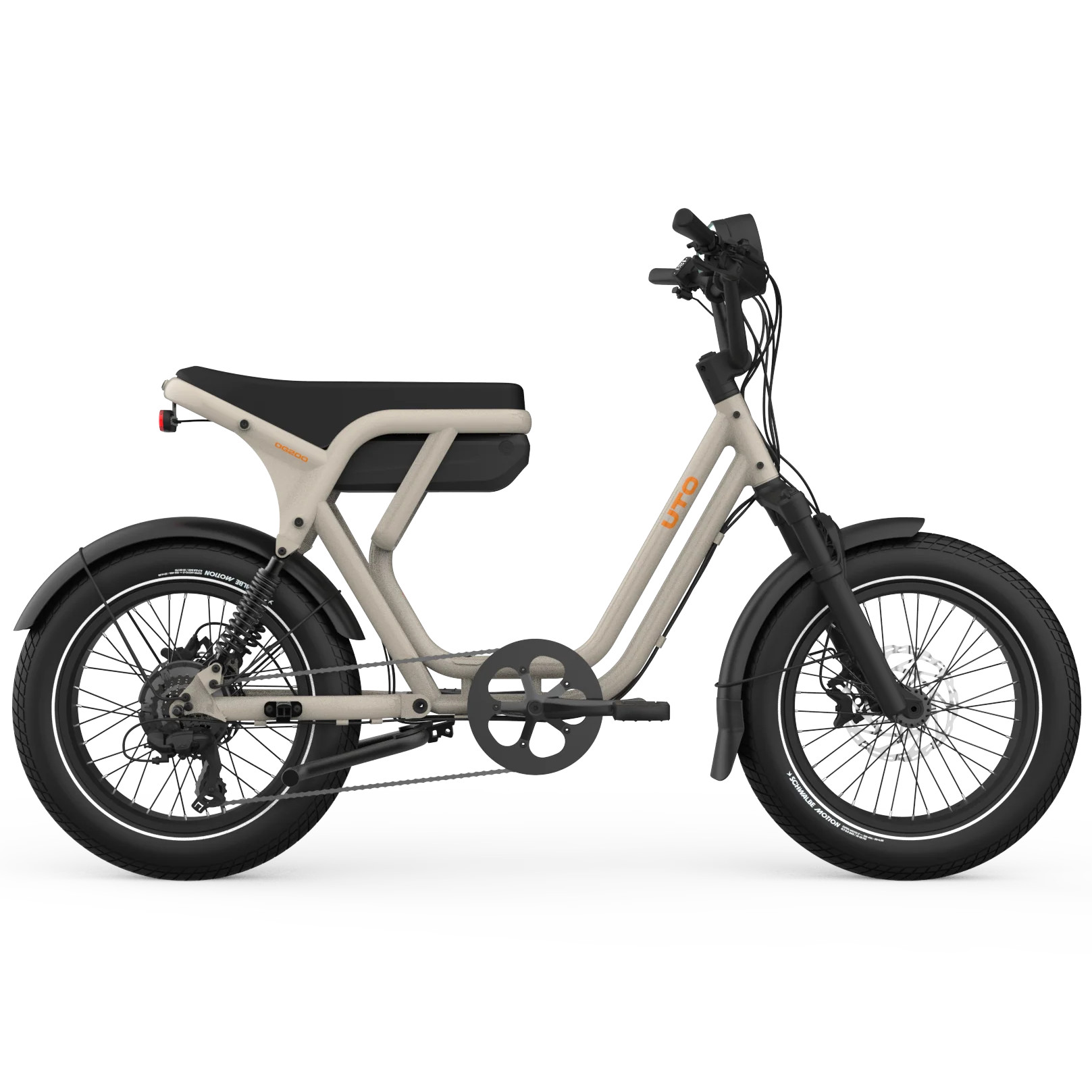 UTO OG200 E-Bike Kompakt Lastenrad 20" beige