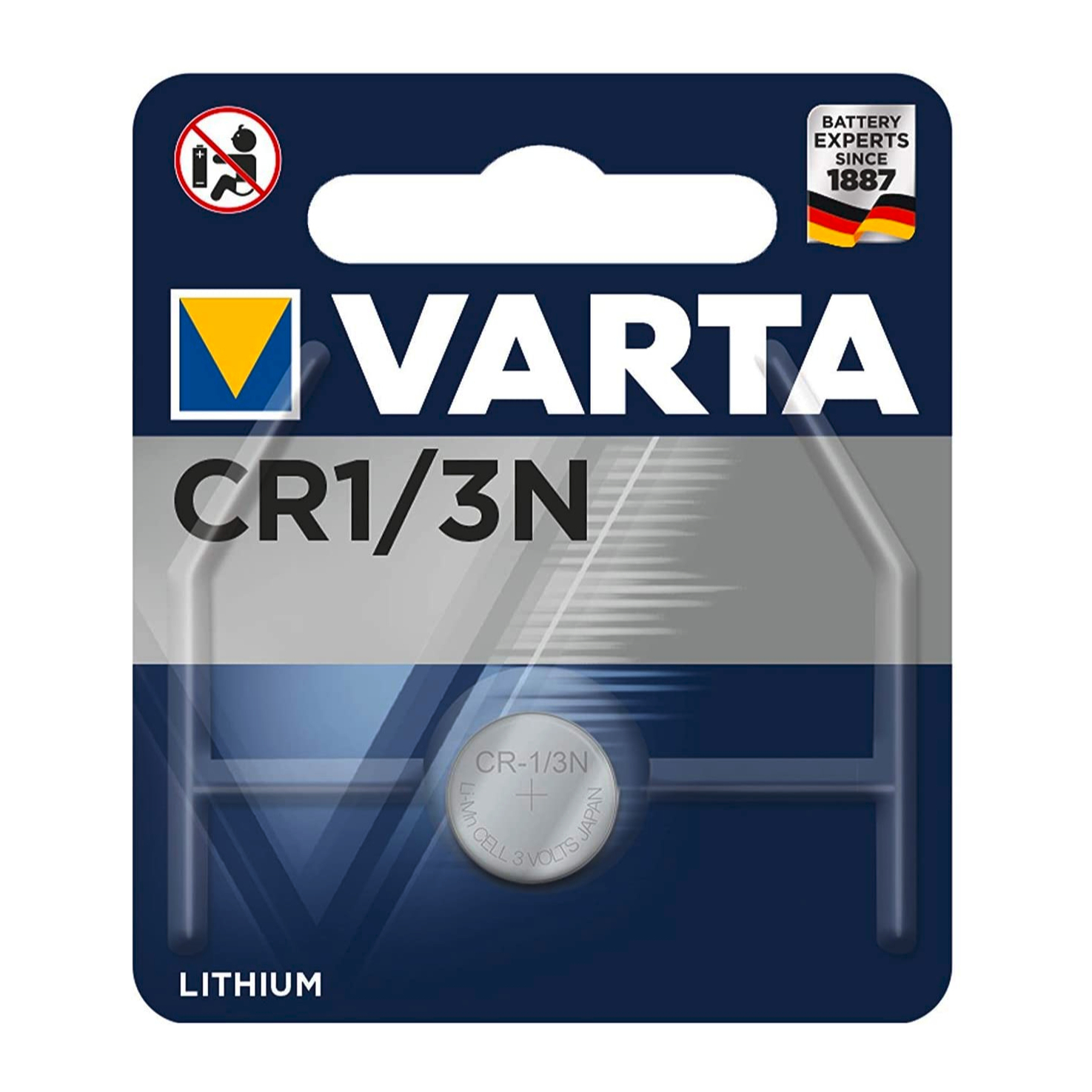 Varta CR 1/3N Knopfzellen Batterie