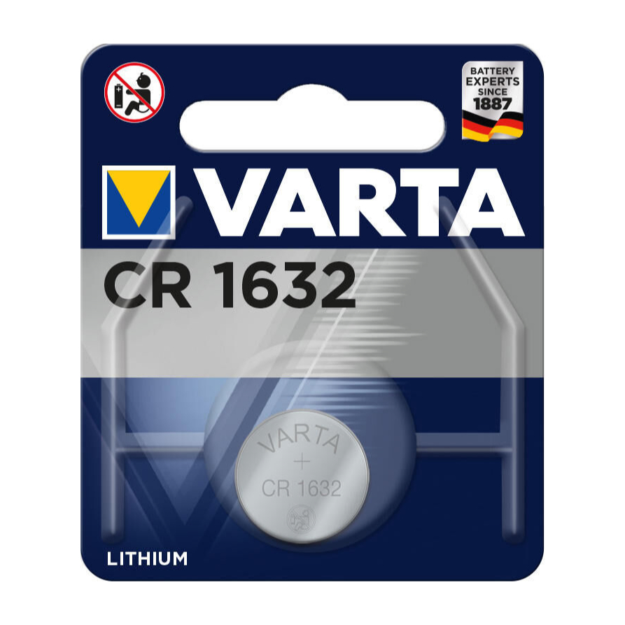 Varta CR 1632 Knopfzellen Batterie