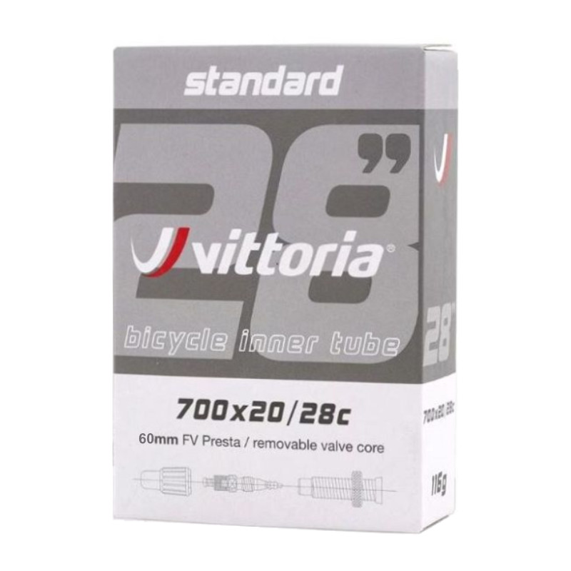Vittoria Standard 700x20/28c Rennradschlauch