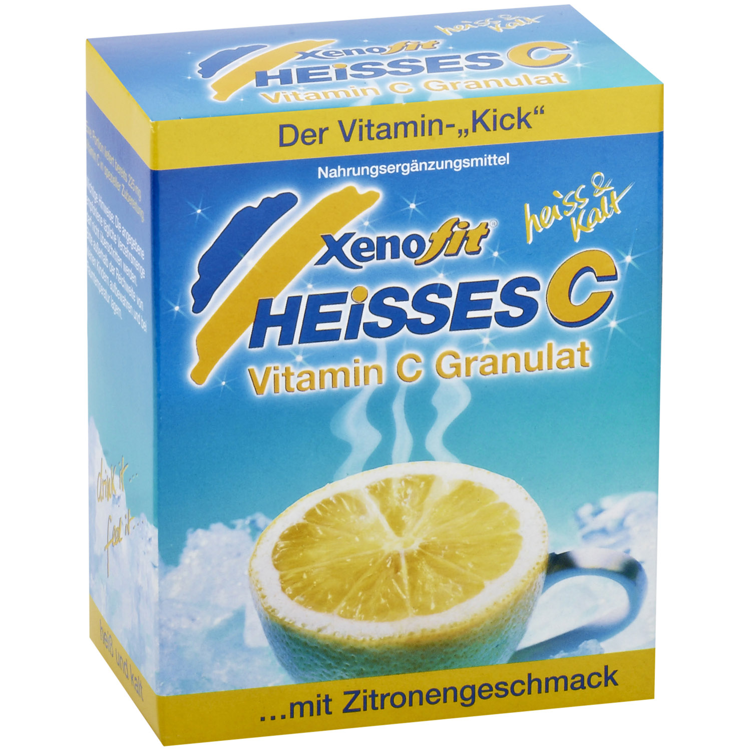 Xenofit Heißes C Vitamin-C-Getränkepulver Packung (10 x 9 g)
