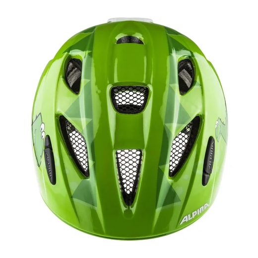 Alpina Ximo Flash Green Dino Fahrradhelm Kinder