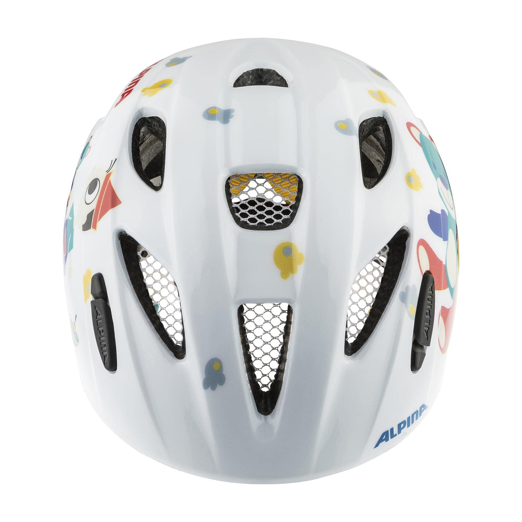 Alpina Ximo White Bear Gloss Fahrradhelm Kinder