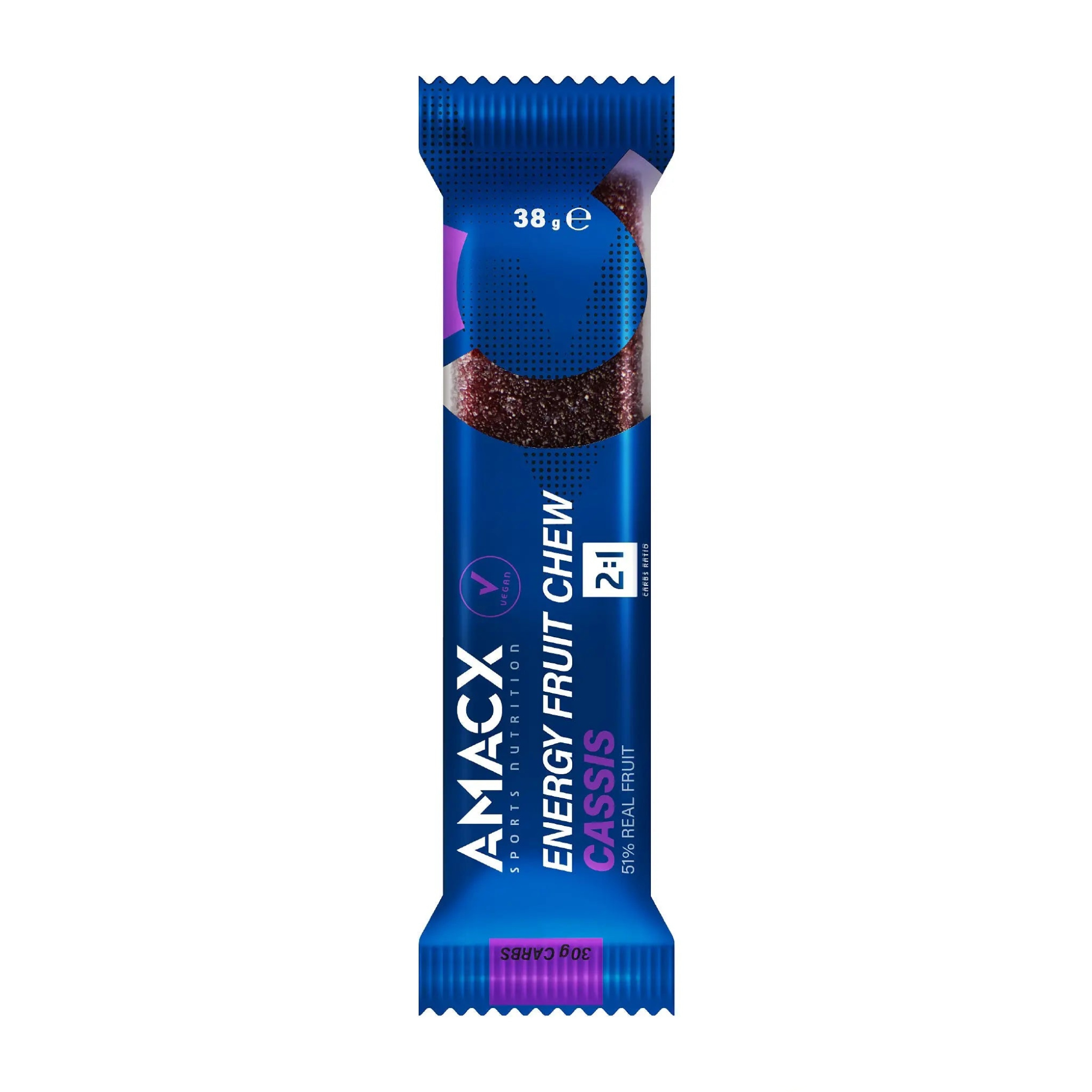 AMACX Energy Fruit Chew Energieriegel Box 12 x 32 g