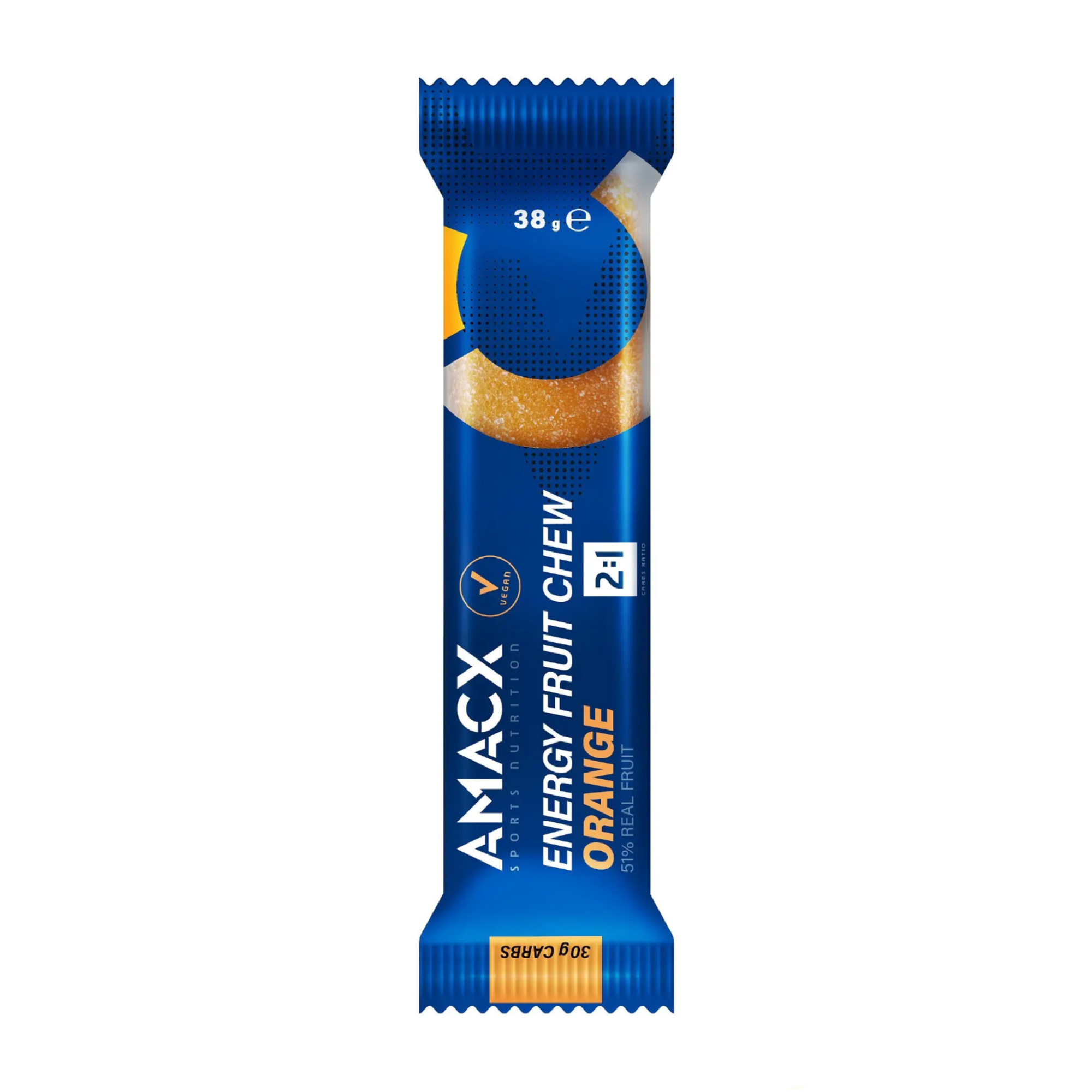 AMACX Energy Fruit Chew Energieriegel Box 12 x 32 g