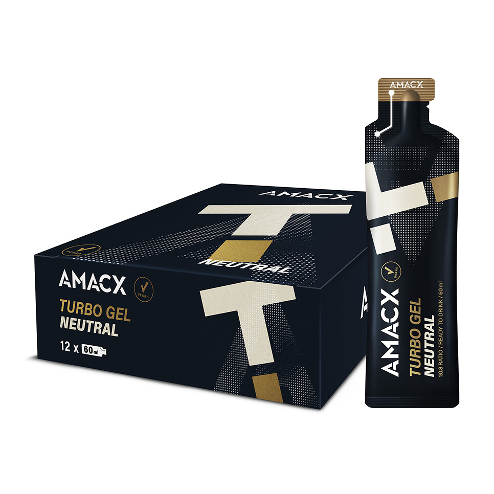 AMACX Turbo Gel Energy Gel Box 12 x 60 ml