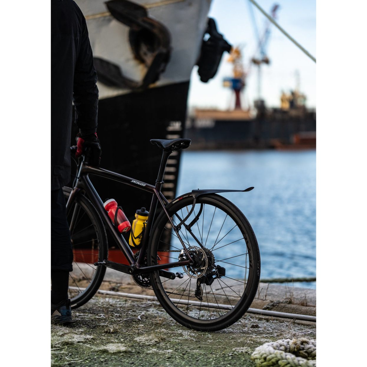 Ass Savers Win Wing 2 Road Black Spot Spritzschutz Fahrrad