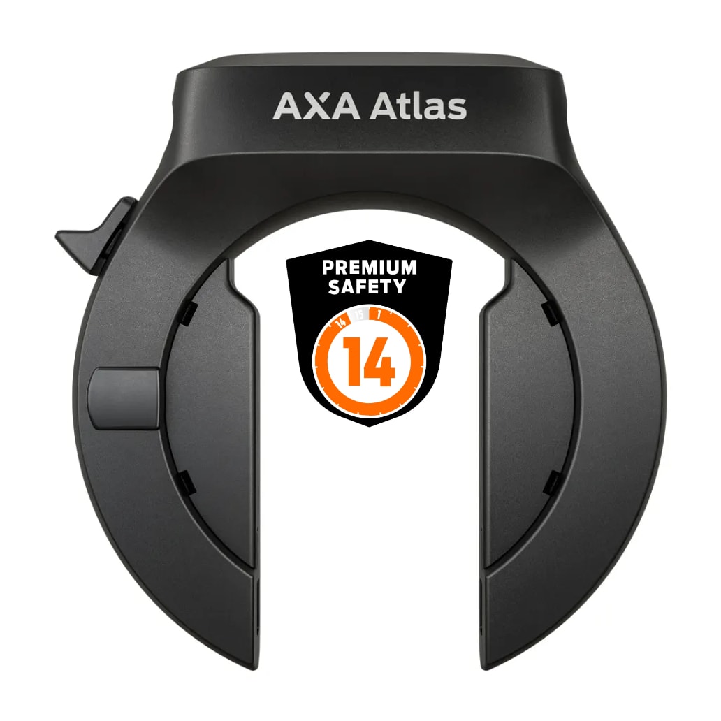 Axa Atlas Retractable + ULC 5,5-130 + Bag Set Rahmenschloss