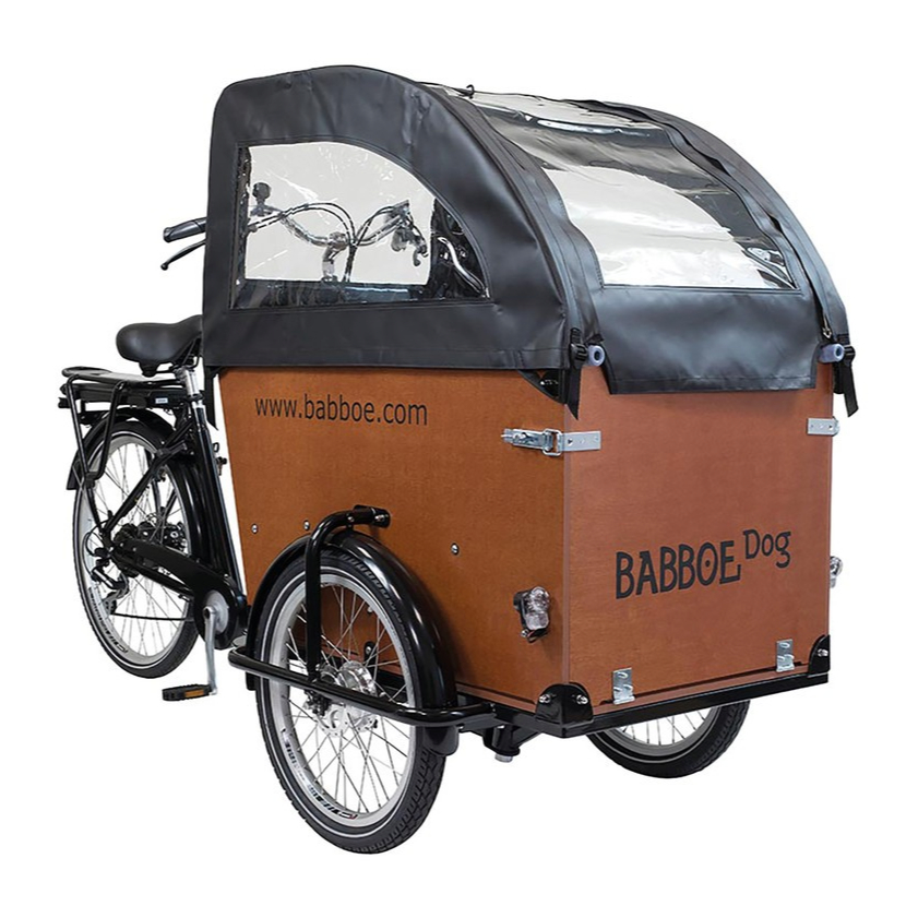 Babboe Dog Regenverdeck schwarz