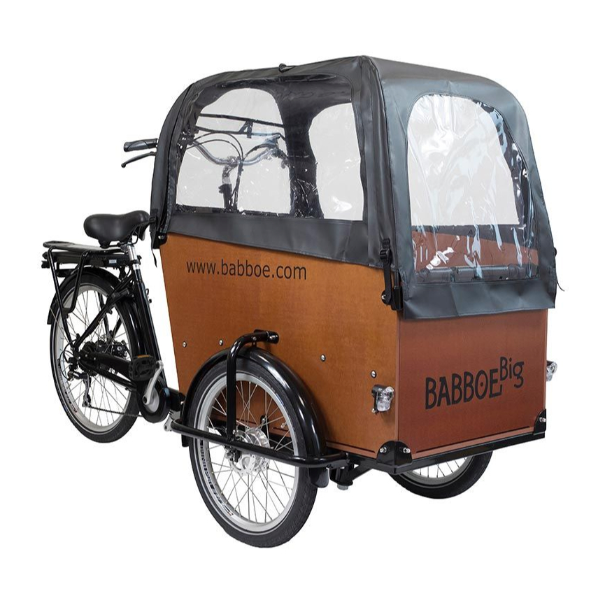 Babboe Big Regenverdeck schwarz