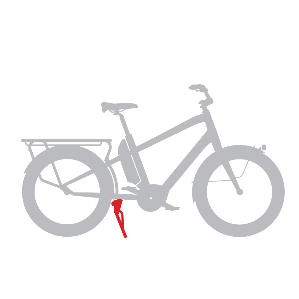 Benno Bikes Dual Kickstand Zweibeinständer