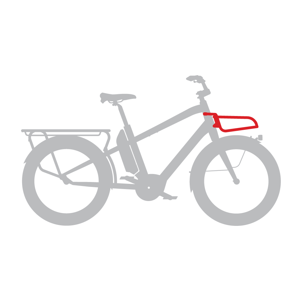 Benno Bikes Utility Front Tray Neo Gepäckträger Fahrrad vorne