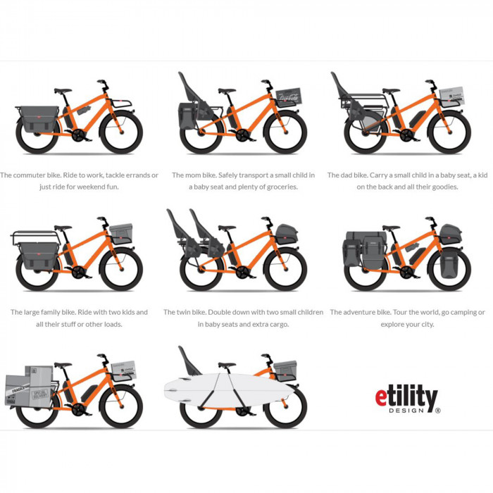 Benno Bikes Boost-E 10D CX EVO4 E-Bike Lastenrad Weiß