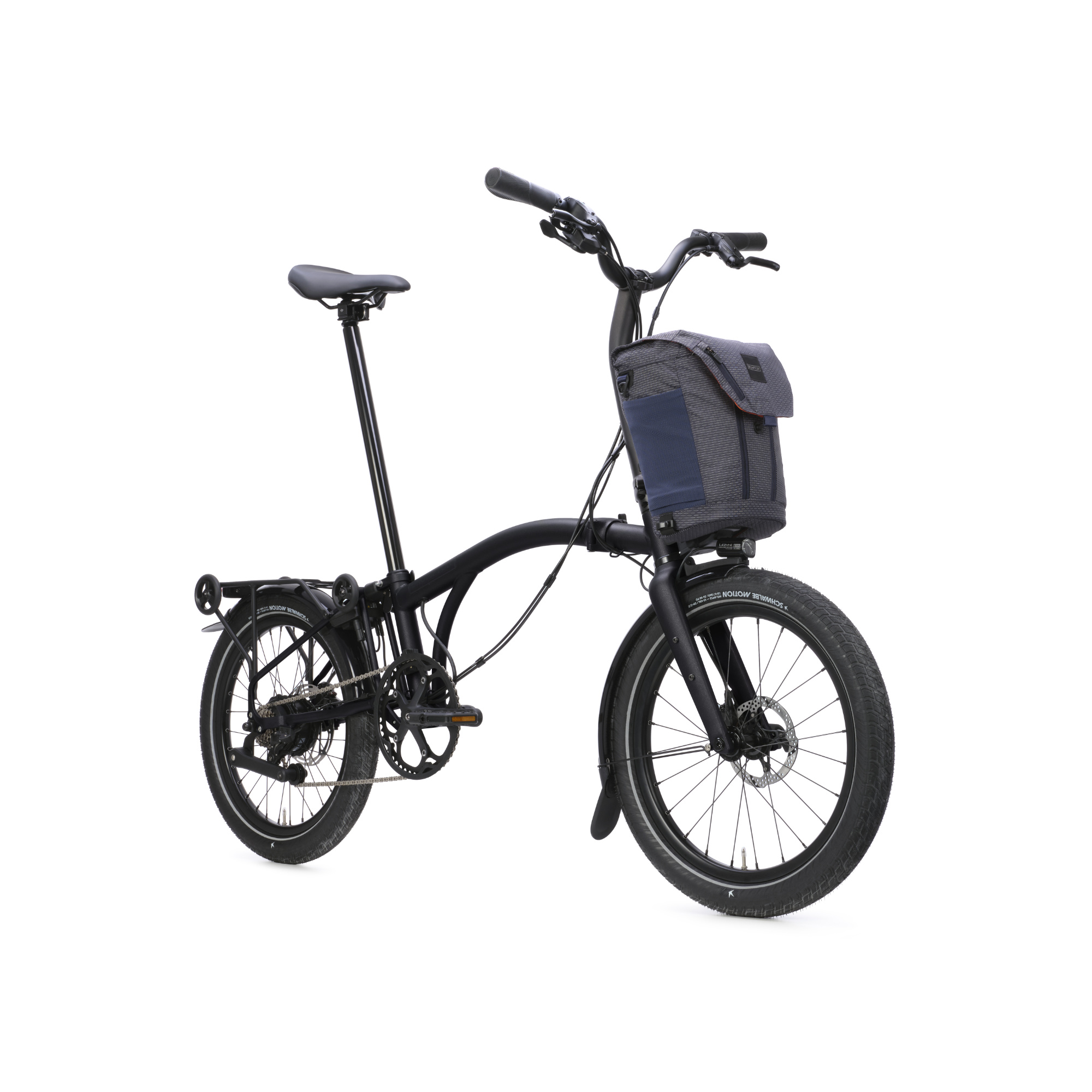 Brompton Electric G-Line City+ E-Bike Faltrad 20" schwarz