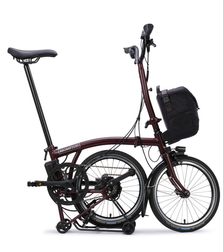 Brompton Electric C-Line H4EL E-Bike Faltrad 16" rot