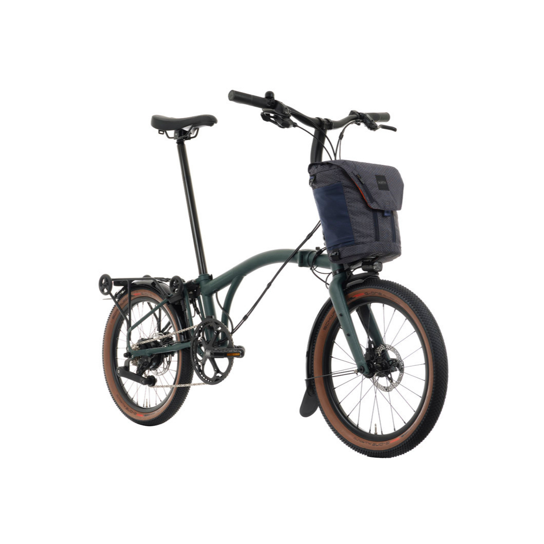 Brompton Electric G-Line G4 E-Bike Faltrad 20" grün