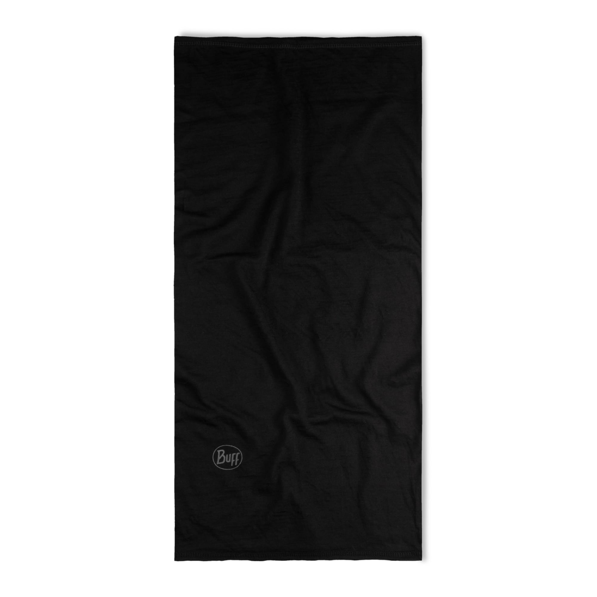 Buff Merinowolle Lightweight Solid black Multifunktionstuch