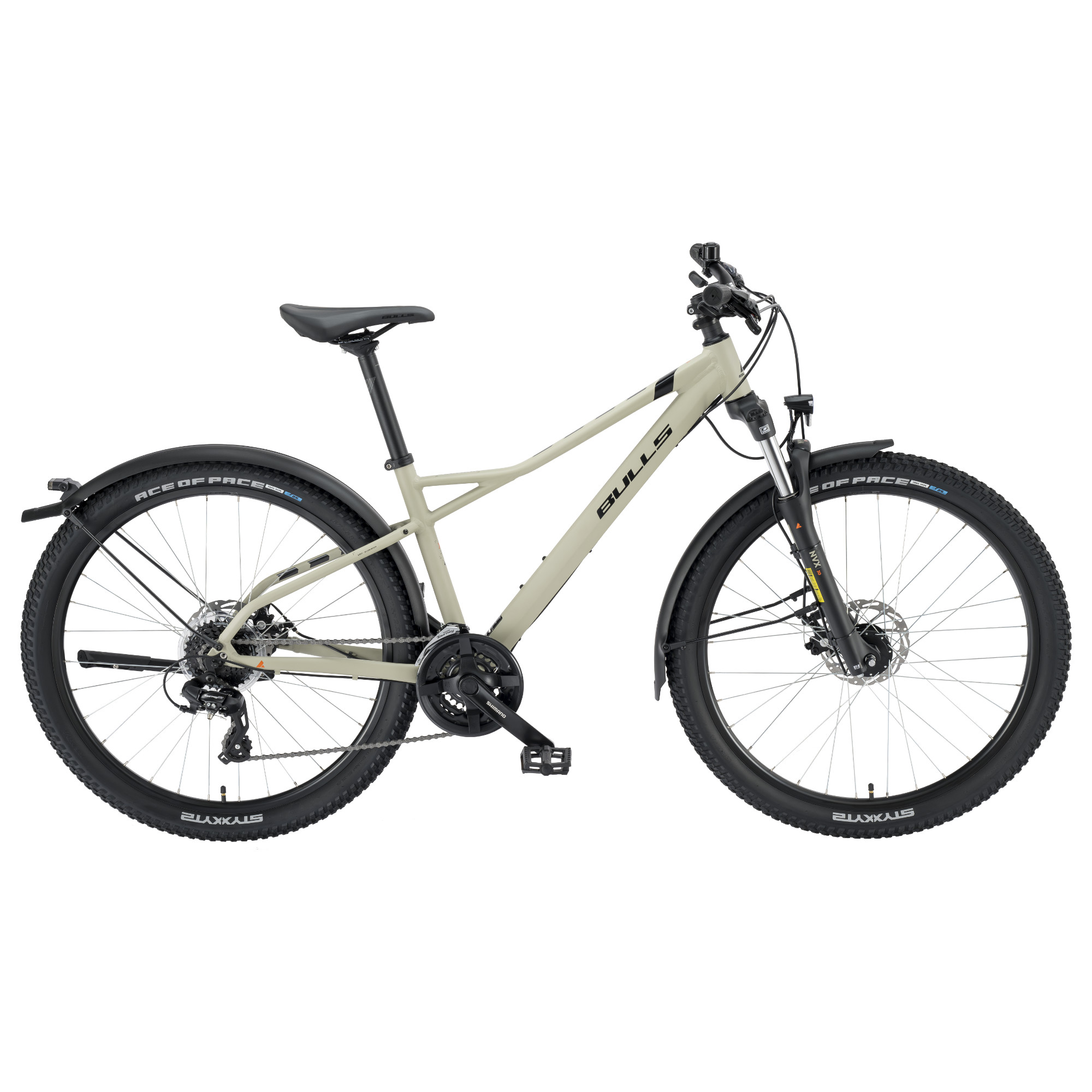 Bulls Racer Street Mountainbike ATB Hardtail grau