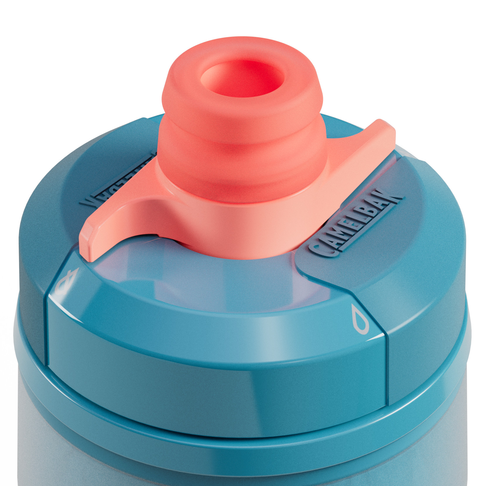 Camelbak Podium Chill Thermo Radflasche blau-rot 620 ml