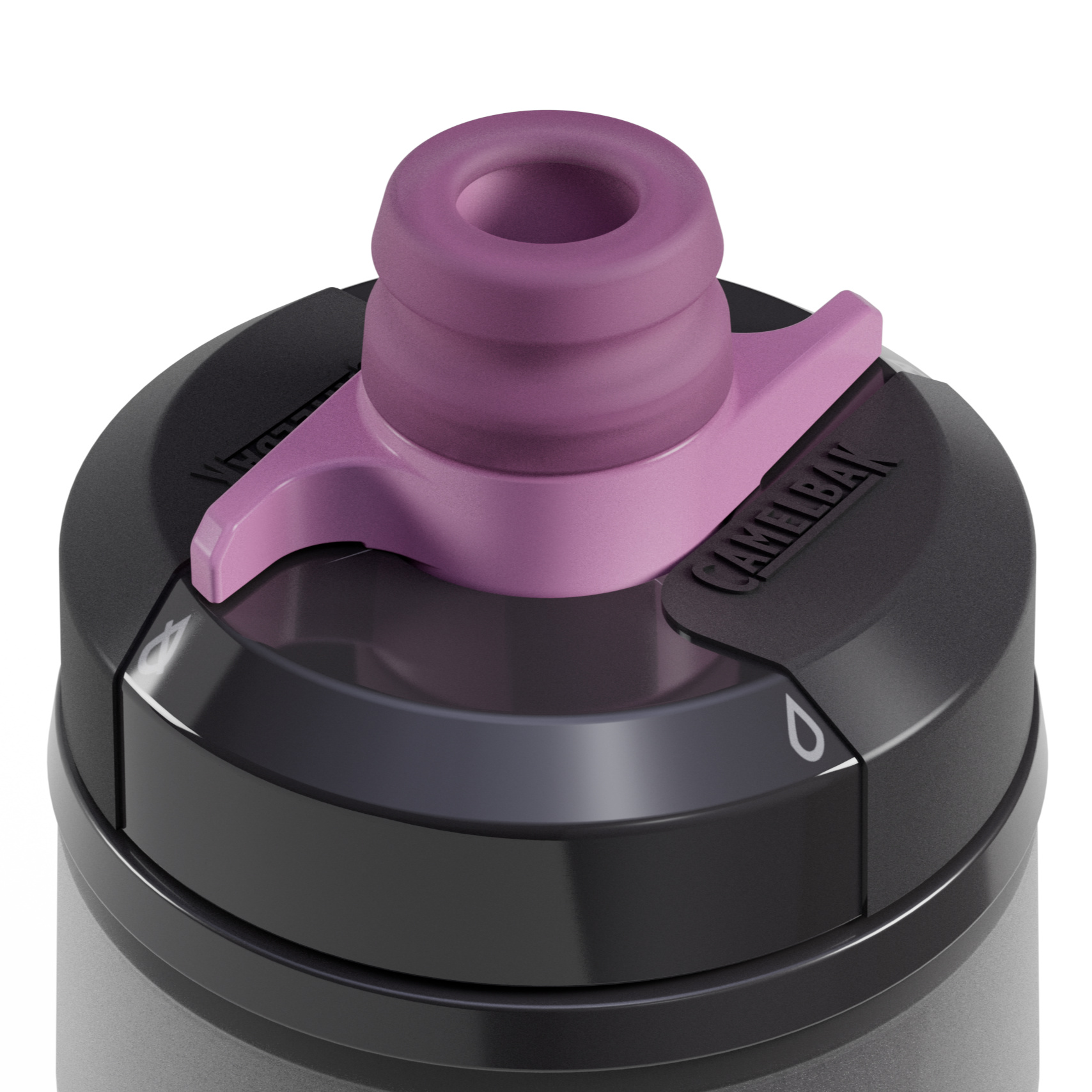 Camelbak Podium Chill Thermo Radflasche schwarz-rosa 620 ml