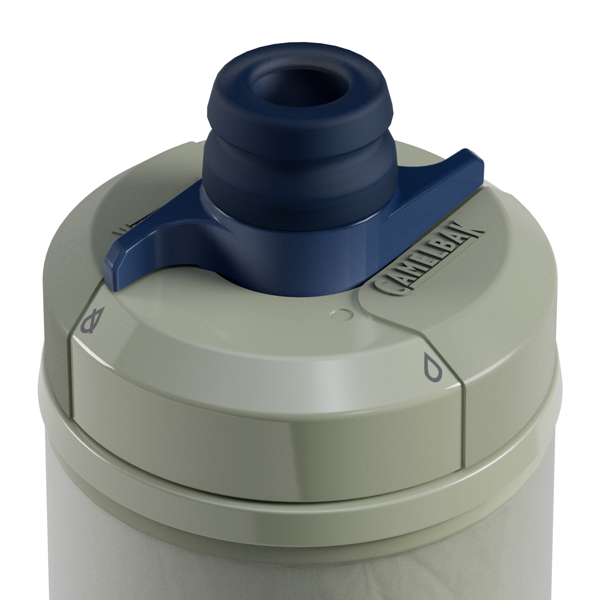 Camelbak Podium Chill Thermo Radflasche grün-blau 710 ml