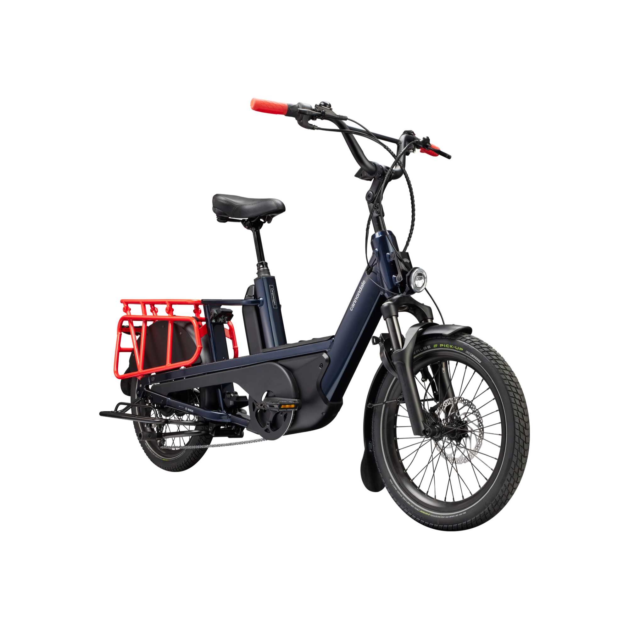 Cannondale Cargowagen Neo 1 E-Bike Lastenrad 20" blau