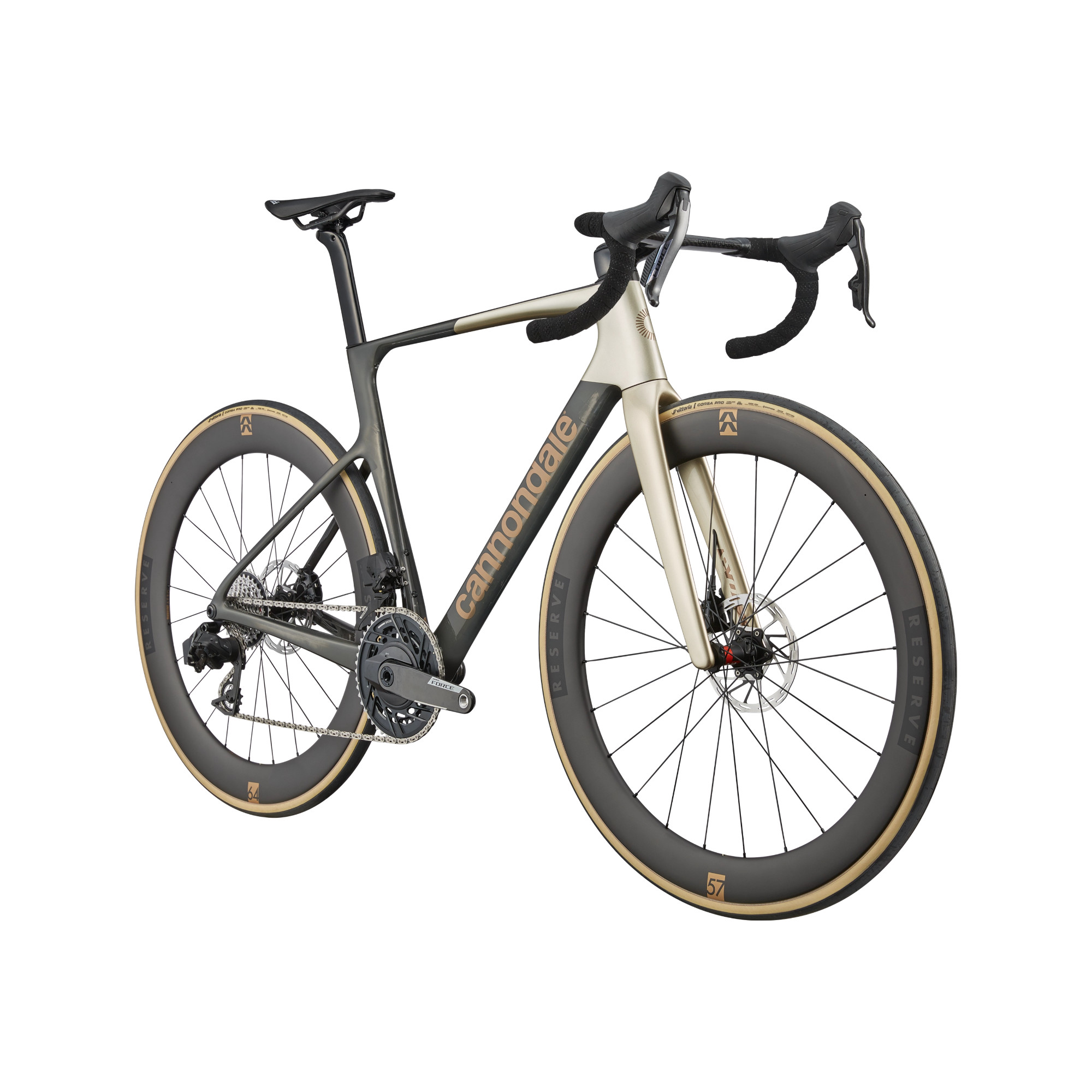 Cannondale SuperSix EVO 1 Gen 5 Hi-MOD Carbon Rennrad 28" grau