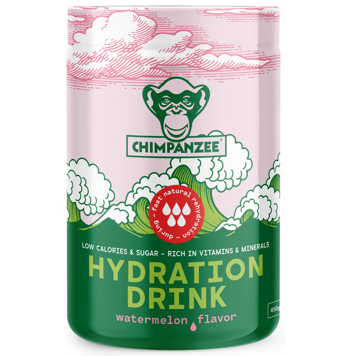 Chimpanzee Hydration Drink hypotones Getränkepulver (450 g)