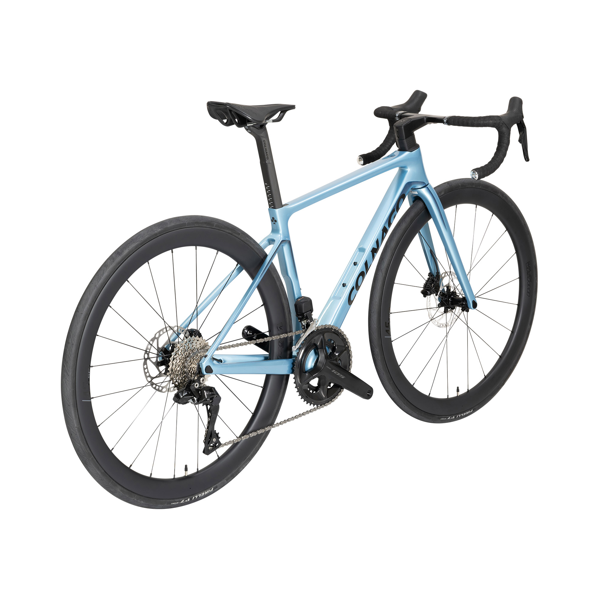 Colnago V4 105 Di2 Carbon Rennrad 28" blau