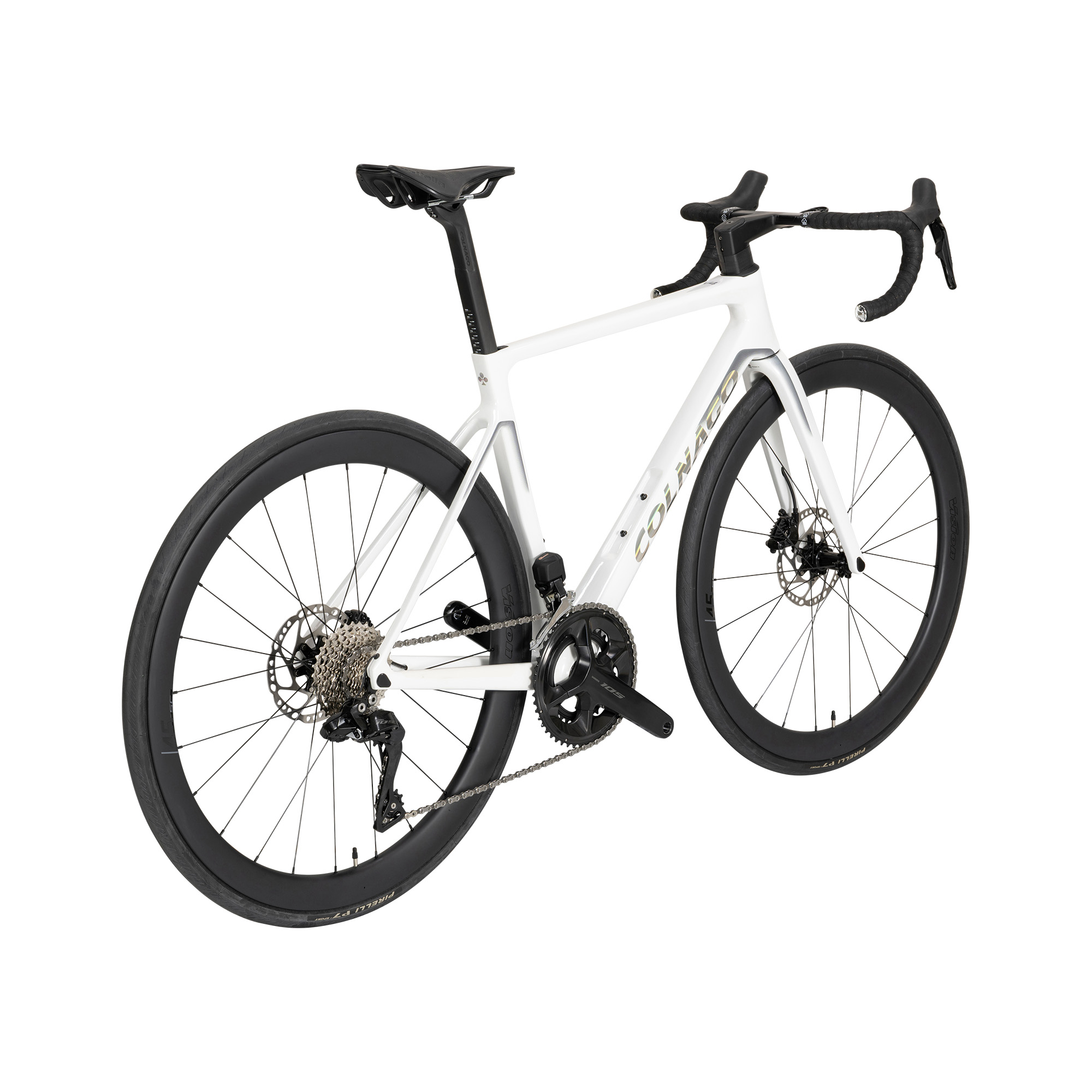 Colnago V4 105 Di2 Carbon Rennrad 28" weiß