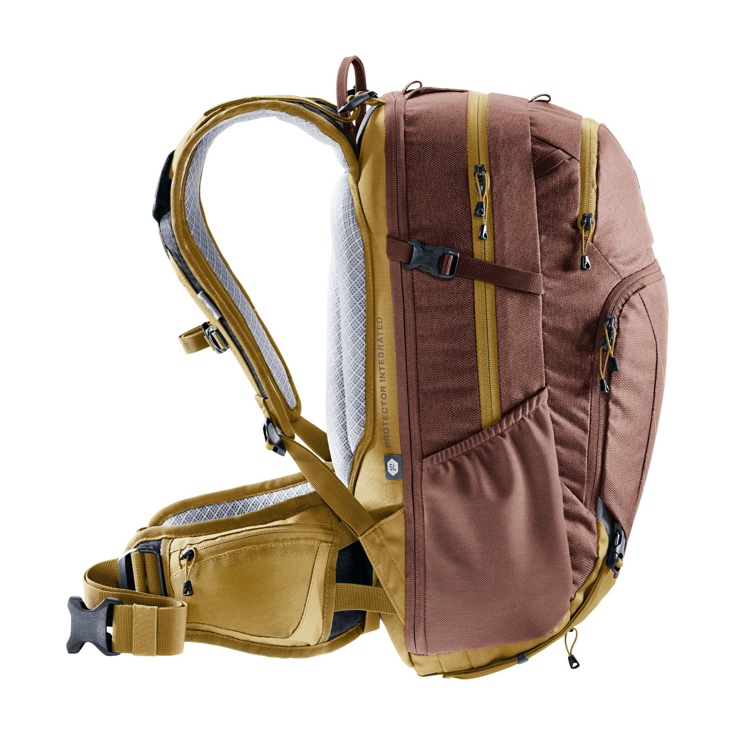 Deuter Attack 18 SL Protektor-Rucksack Damen raisin-almond
