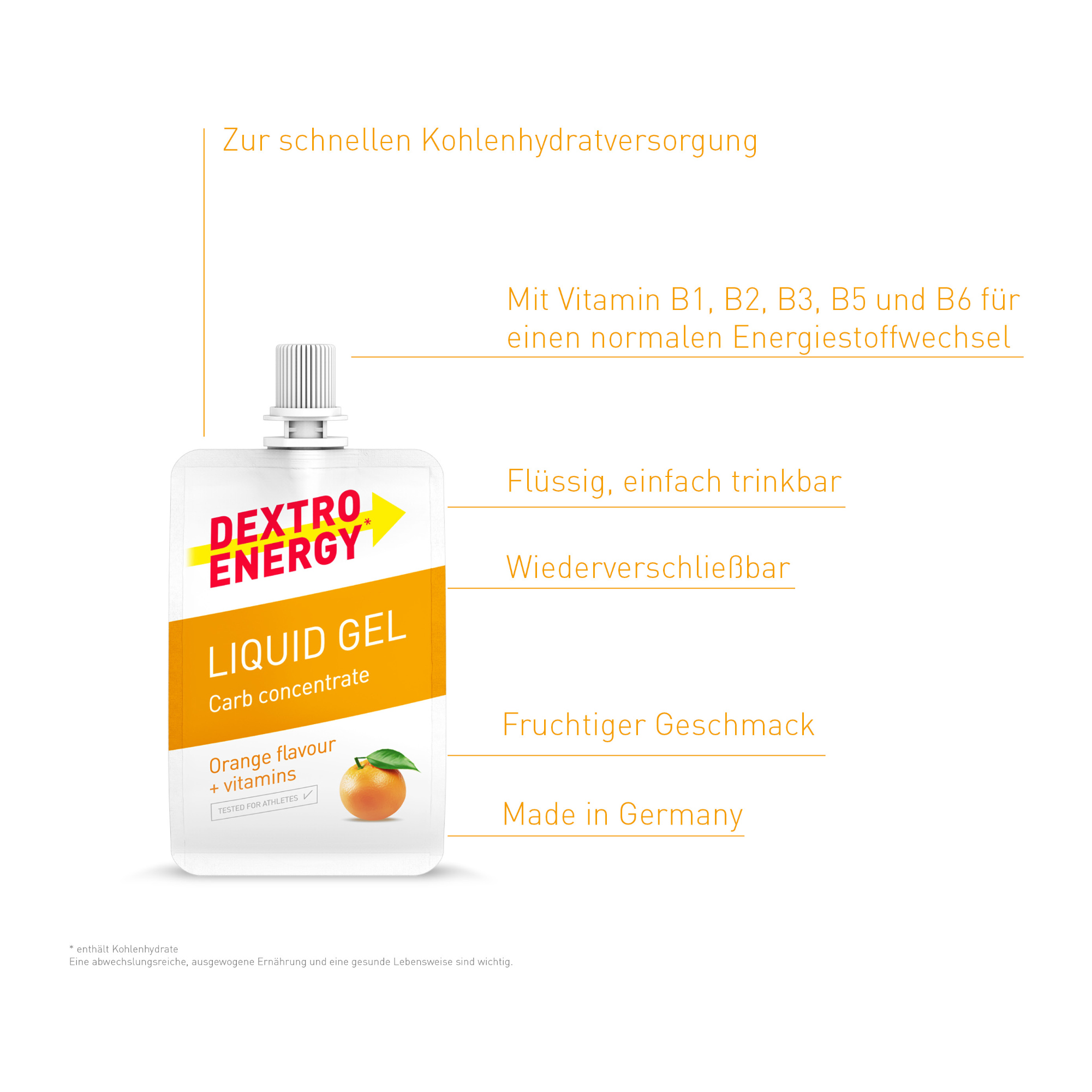 Dextro Energy* Liquid Gel Energy-Gel (60 ml)