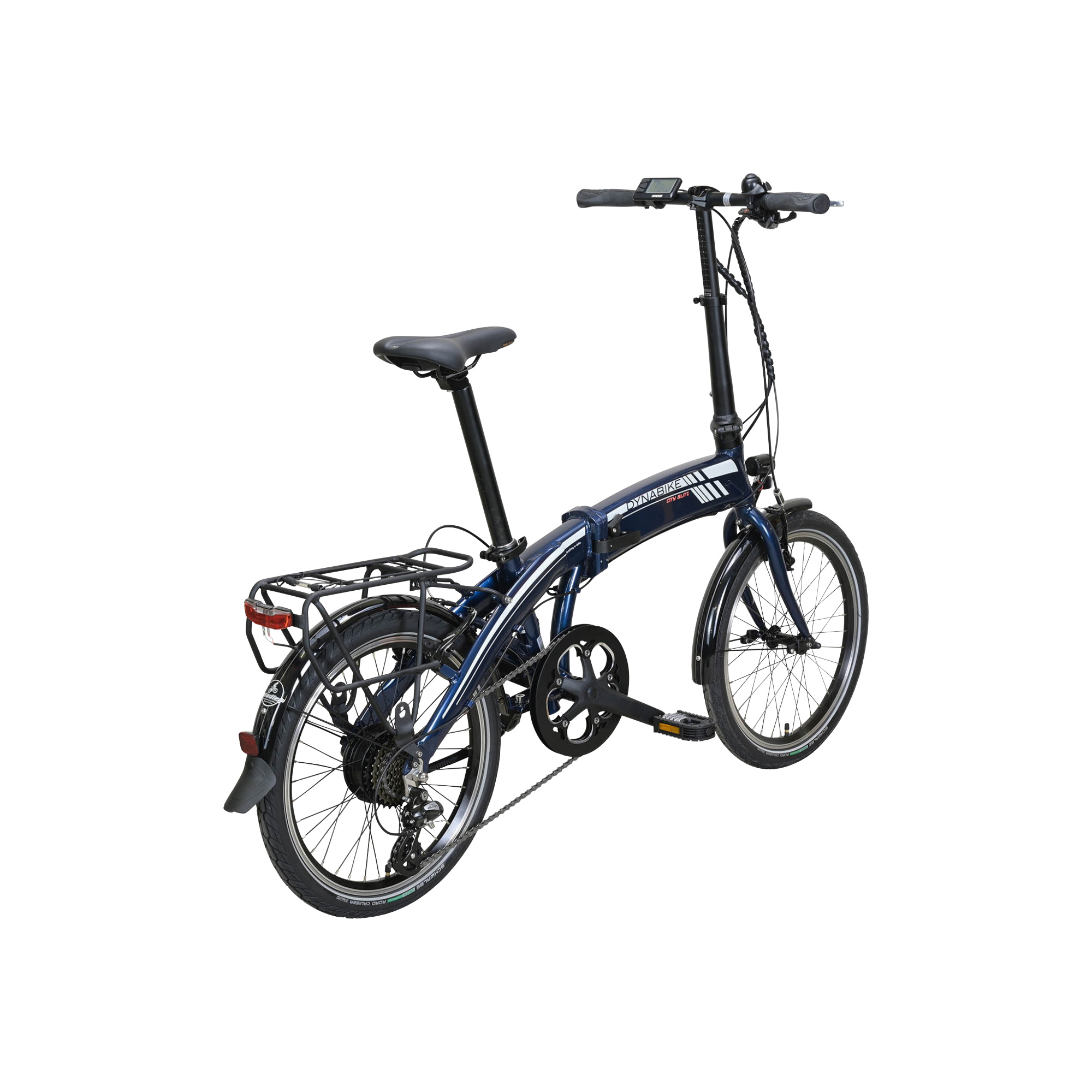 Dynabike Cityblitz E-Bike Faltrad 20" blau