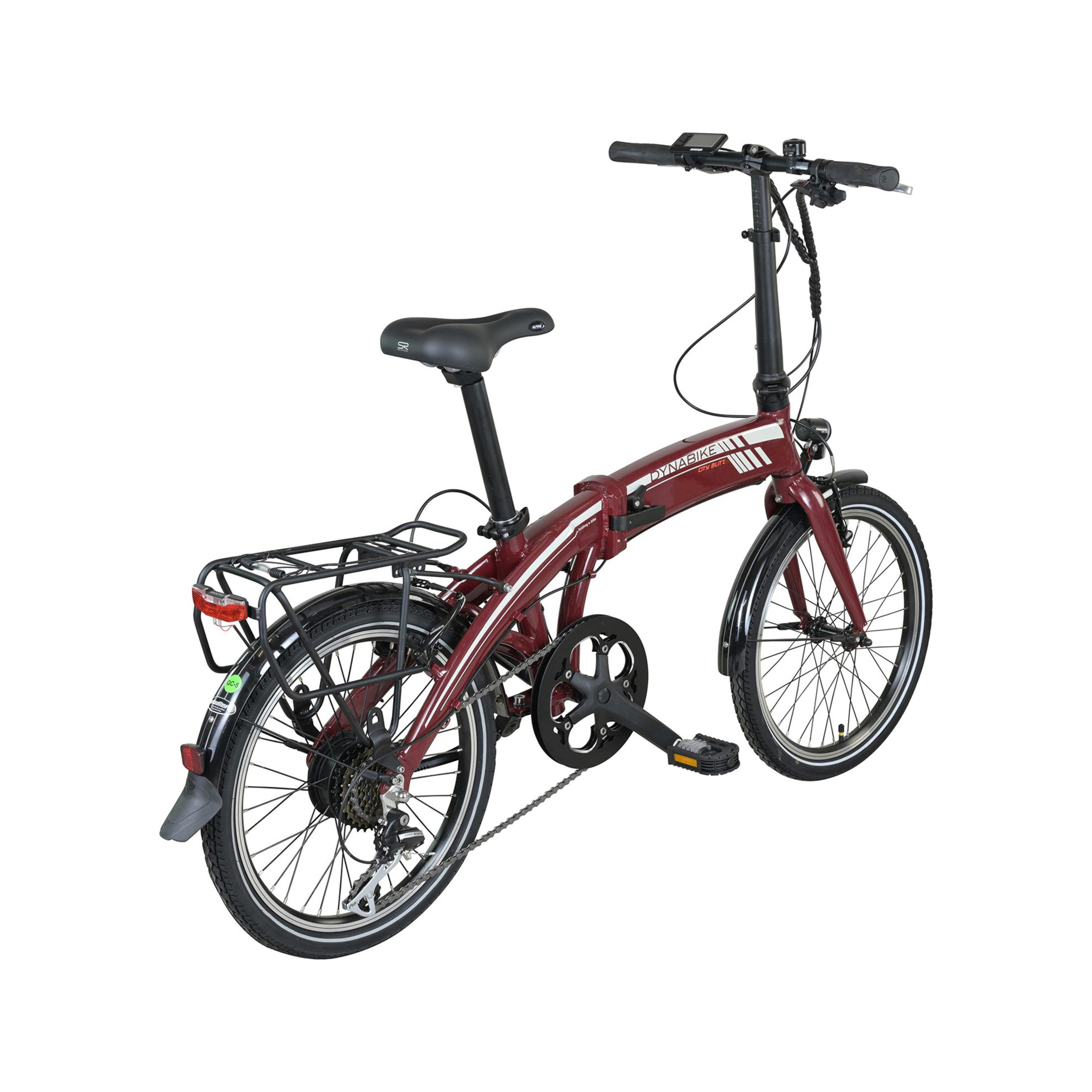 Dynabike Cityblitz E-Bike Faltrad 20" silber
