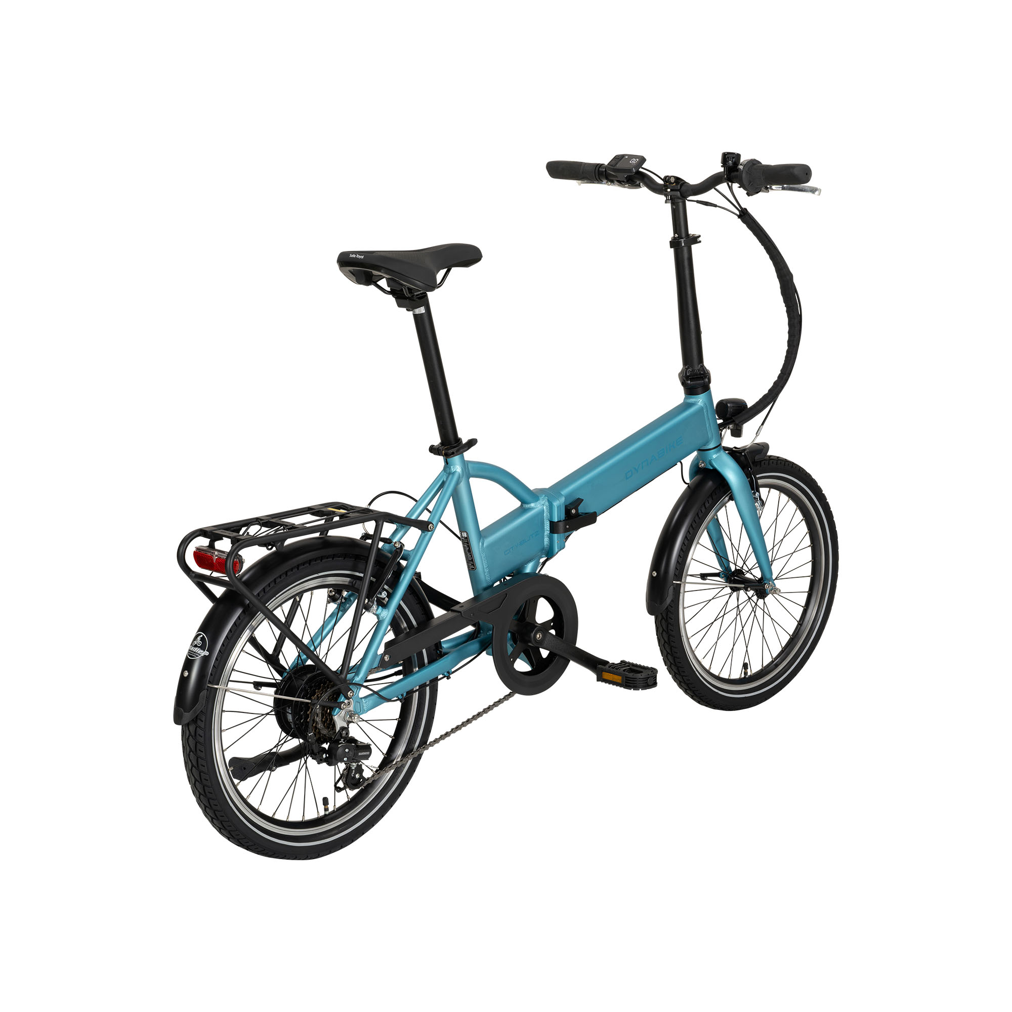 Dynabike City Blitz E-Bike Faltrad 20" blau