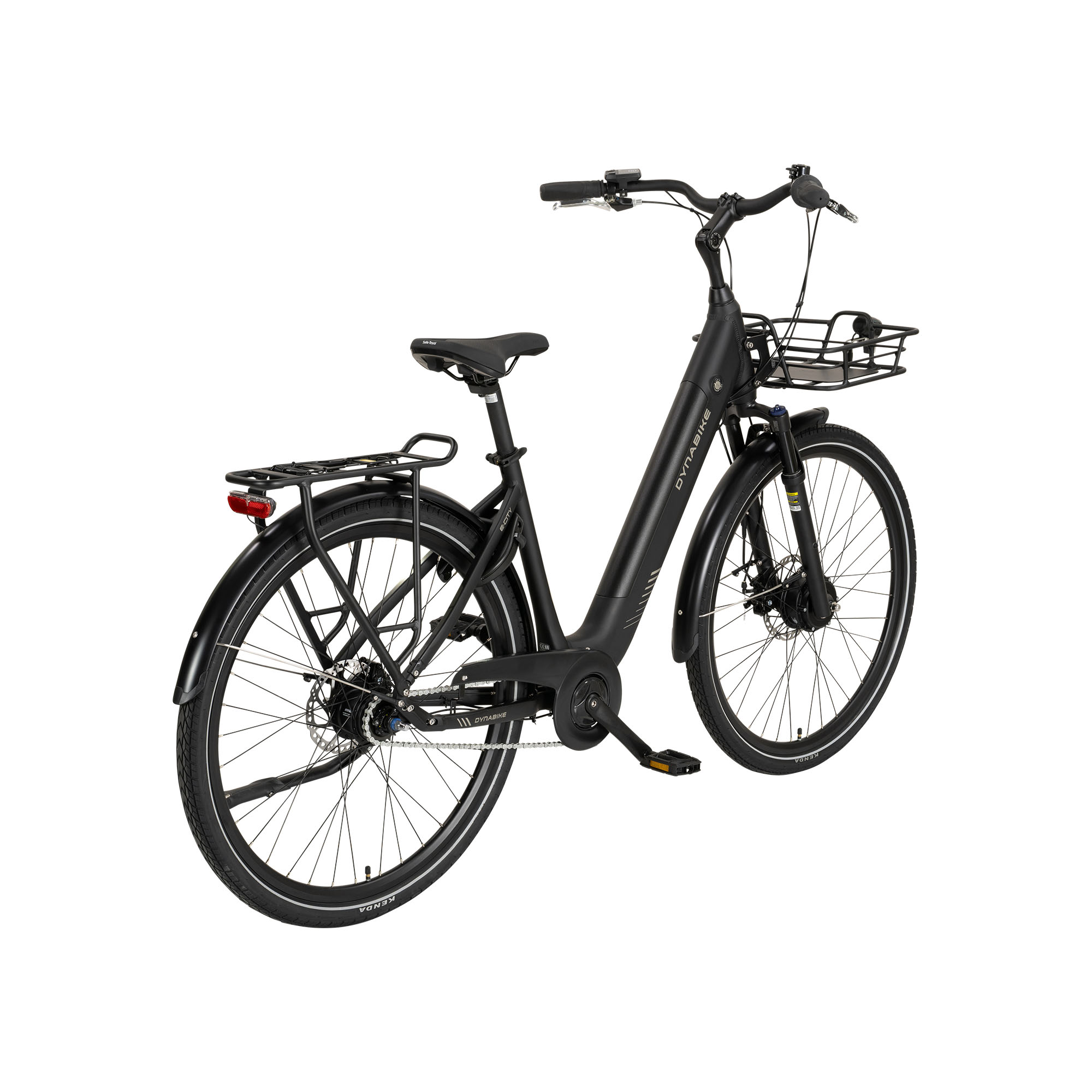 Dynabike E-City E-Bike City Bike Tiefeinsteiger 28" schwarz