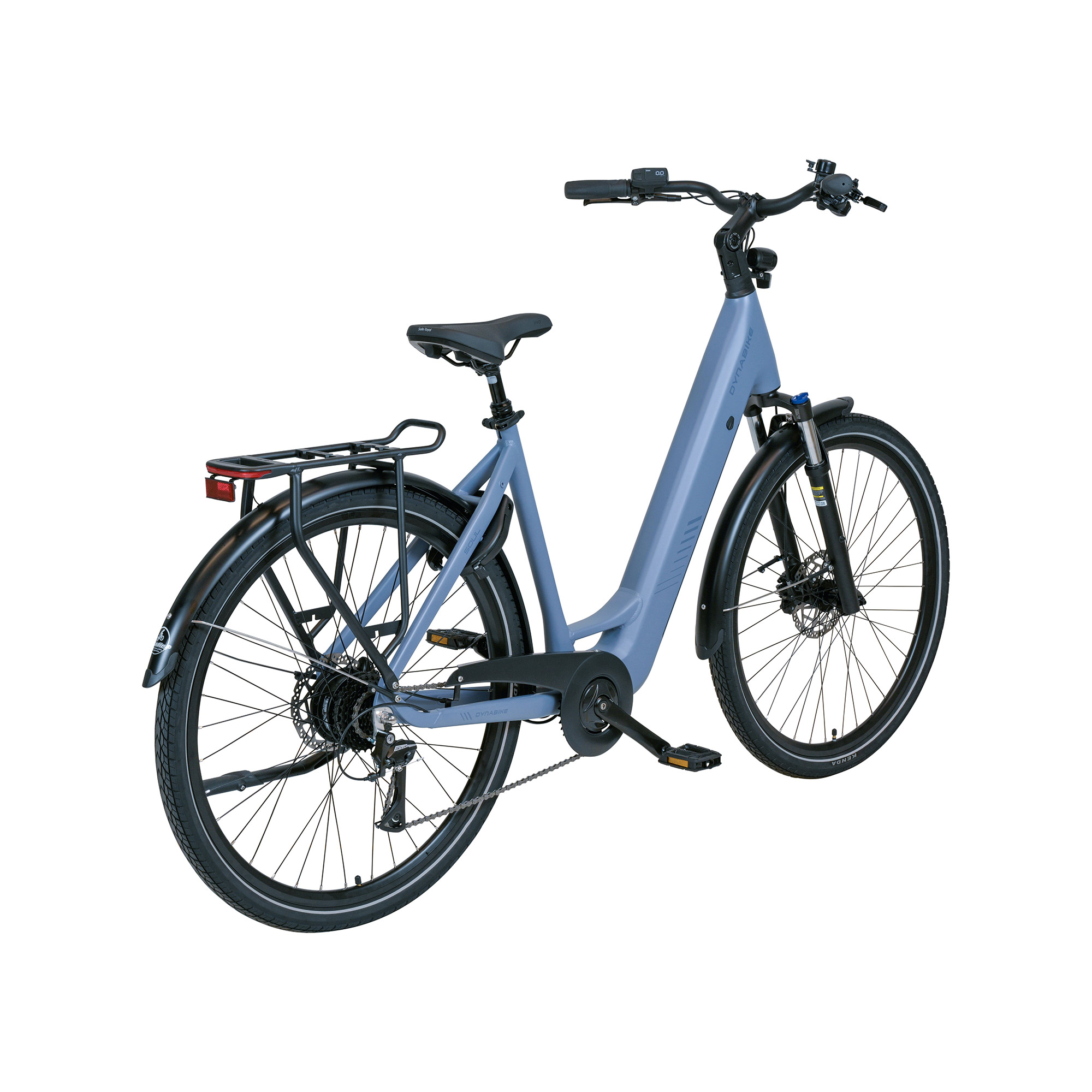 Dynabike Soul E-Bike City Bike Tiefeinsteiger 28" blau