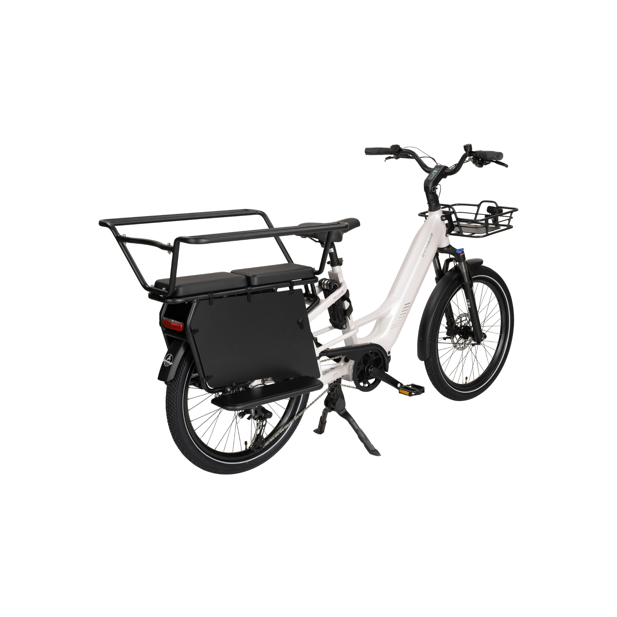 Dynabike E-Flux Lastenrad 24" weiß