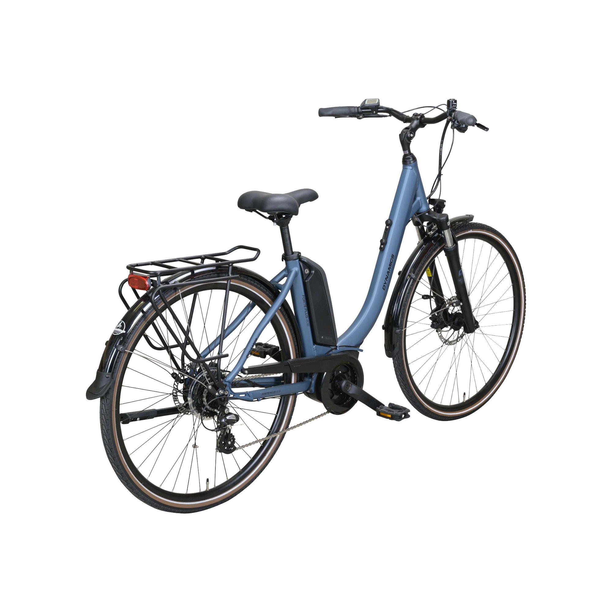 Dynamics Forte Plus 408 E-Bike Trekkingrad Tiefeinsteiger 28" blau