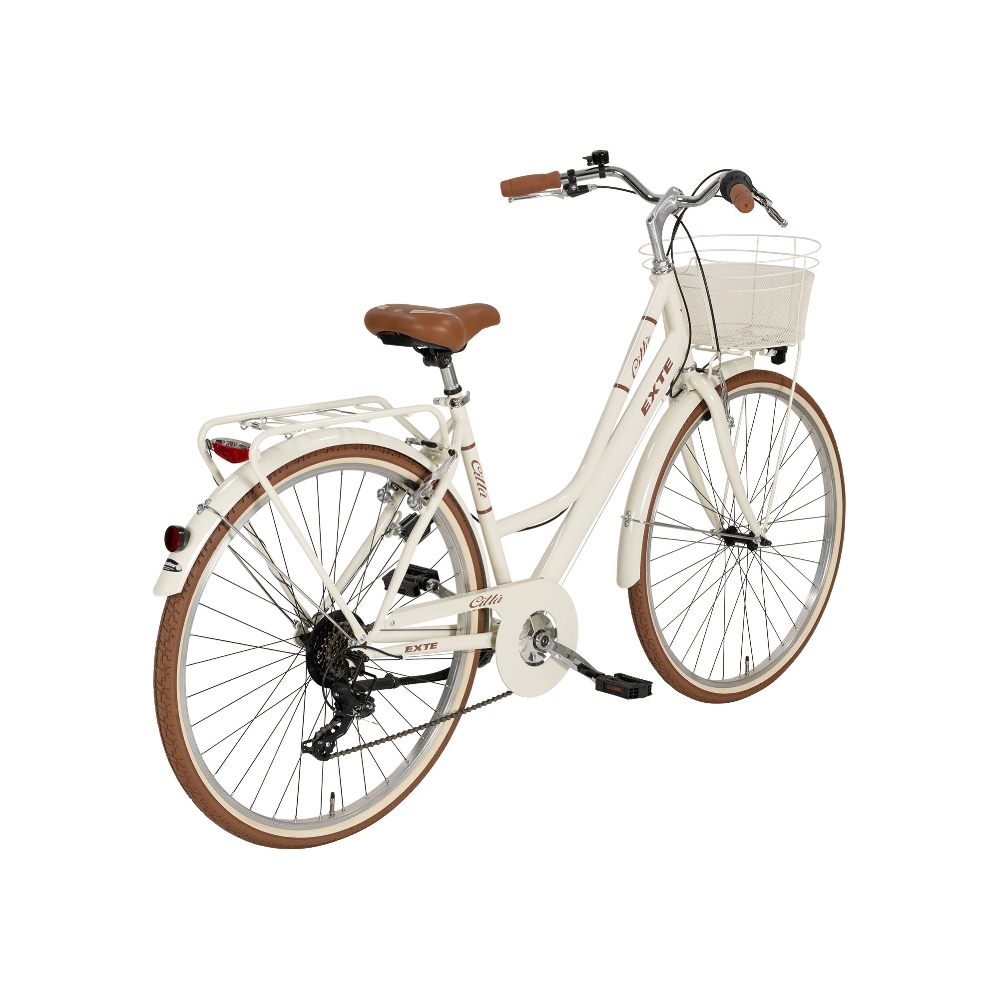 EXTE Citta Cityrad Tiefeinsteiger 28" beige