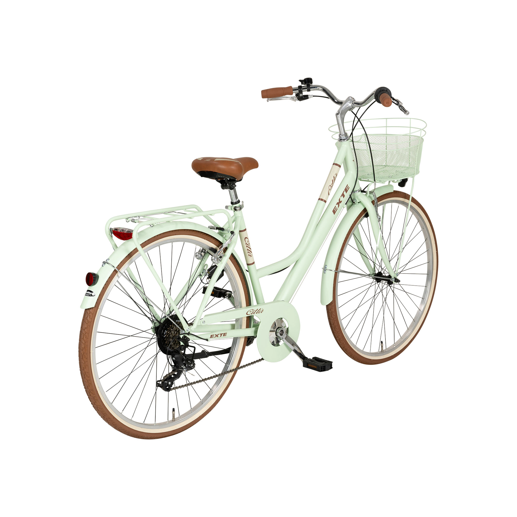 EXTE Citta Cityrad Tiefeinsteiger 28" grün