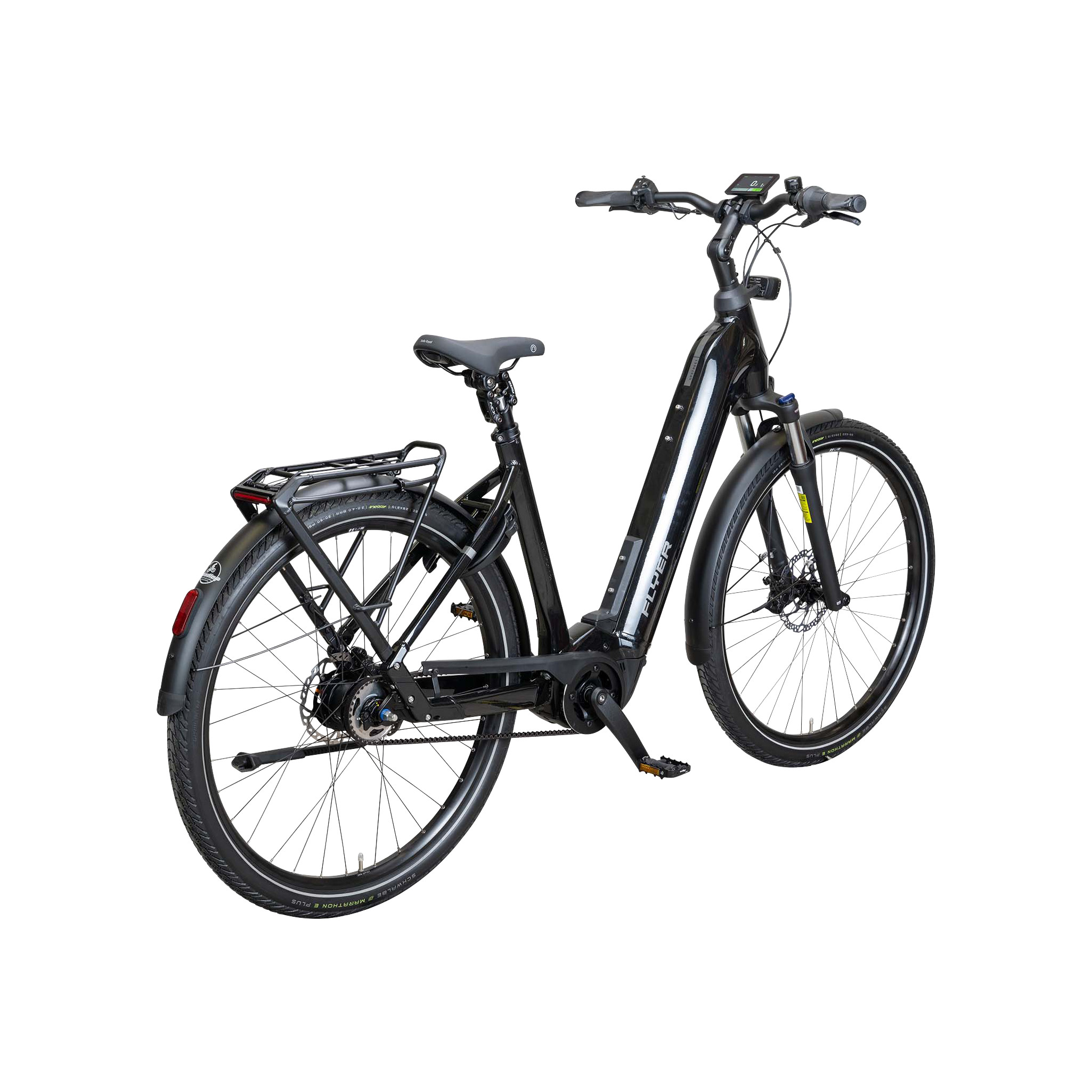 Flyer Upstreet 5.43R LE E-Bike City Bike Tiefeinsteiger 29" schwarz