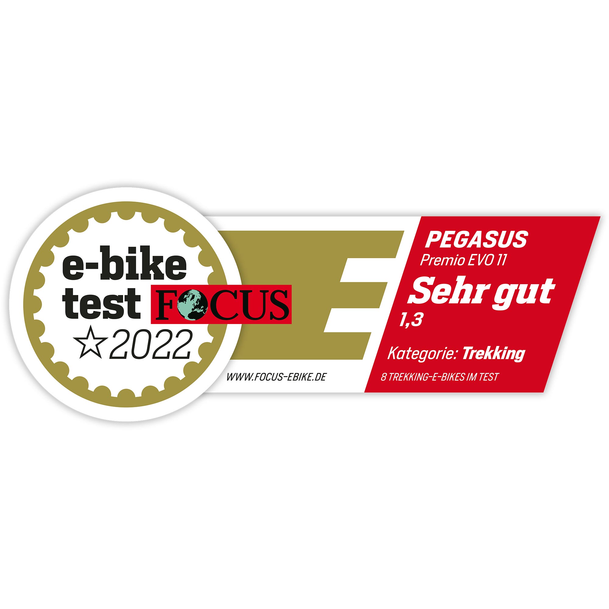 Pegasus Premio Evo 11 Lite E-Bike Trekkingrad Trapez 28" weiß