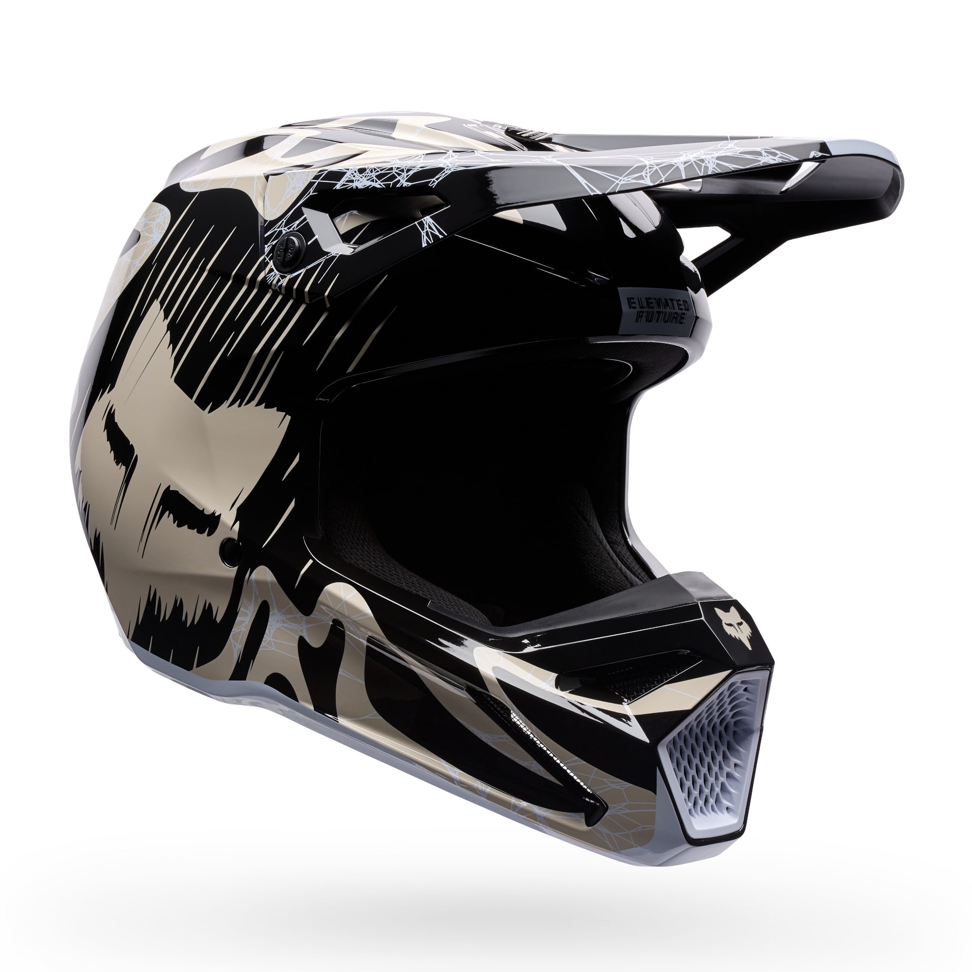 Fox V1 Diffuse Motocross Helm