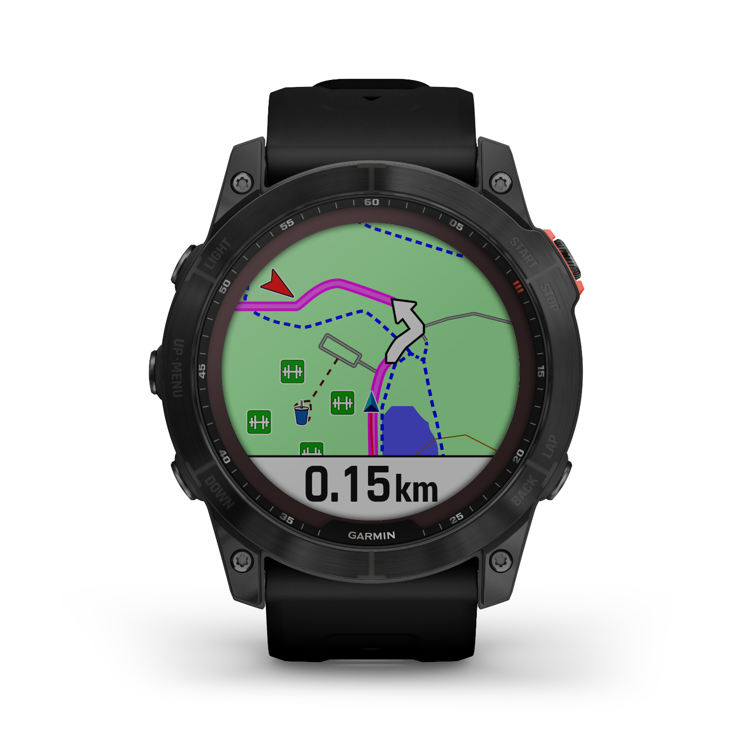 Garmin Fenix 7 Solar GPS-Multisport Smartwatch