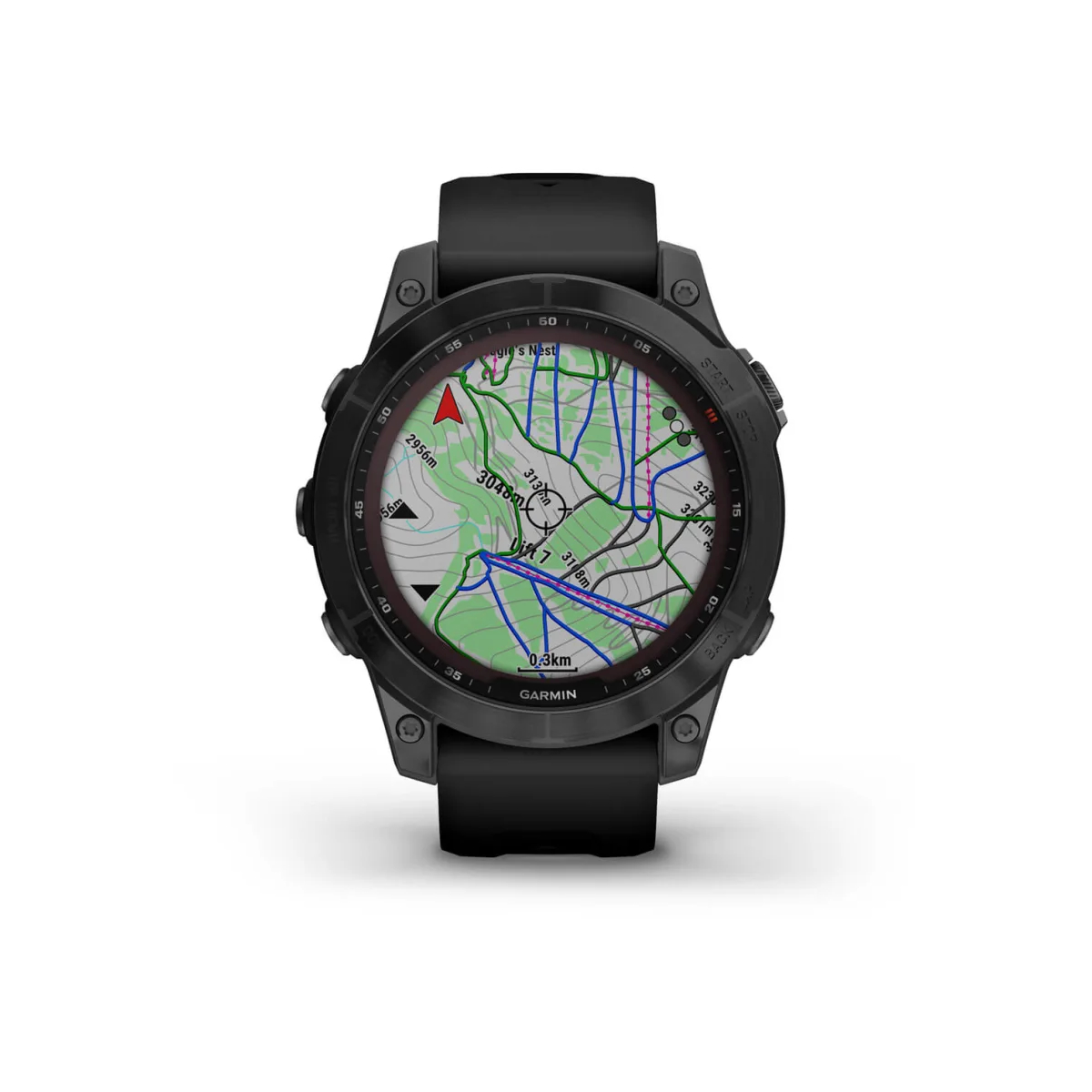 Garmin Fenix 7 Sapphire Solar GPS-Multisport Smartwatch - B-Ware