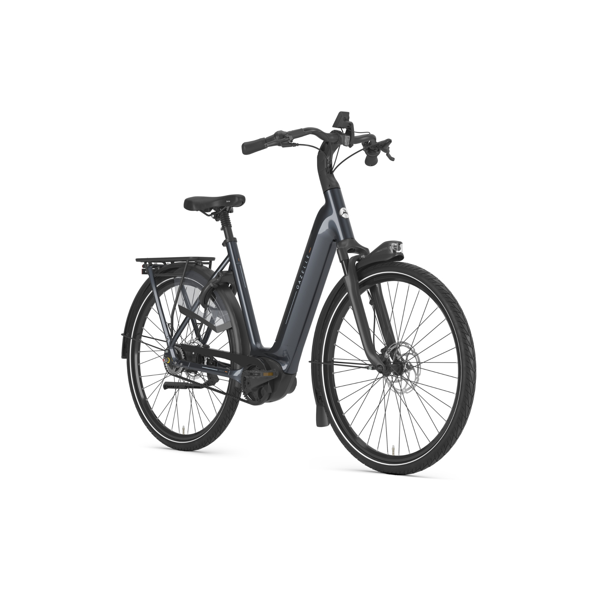 Gazelle Arroyo Elite C5 R5S HMB E-Bike City Bike Tiefeinsteiger 28" grau