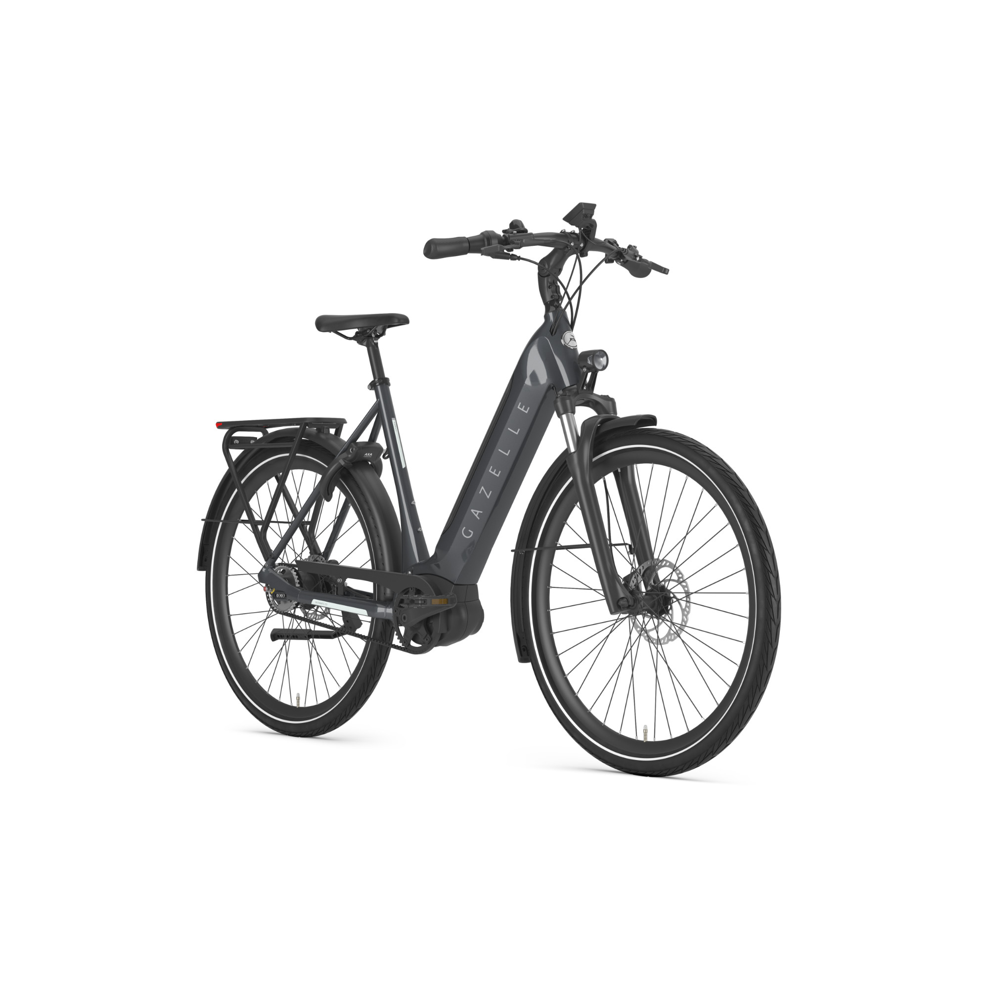 Gazelle Ultimate C5 S5 HMB E-Bike City Bike Tiefeinsteiger 28" grau