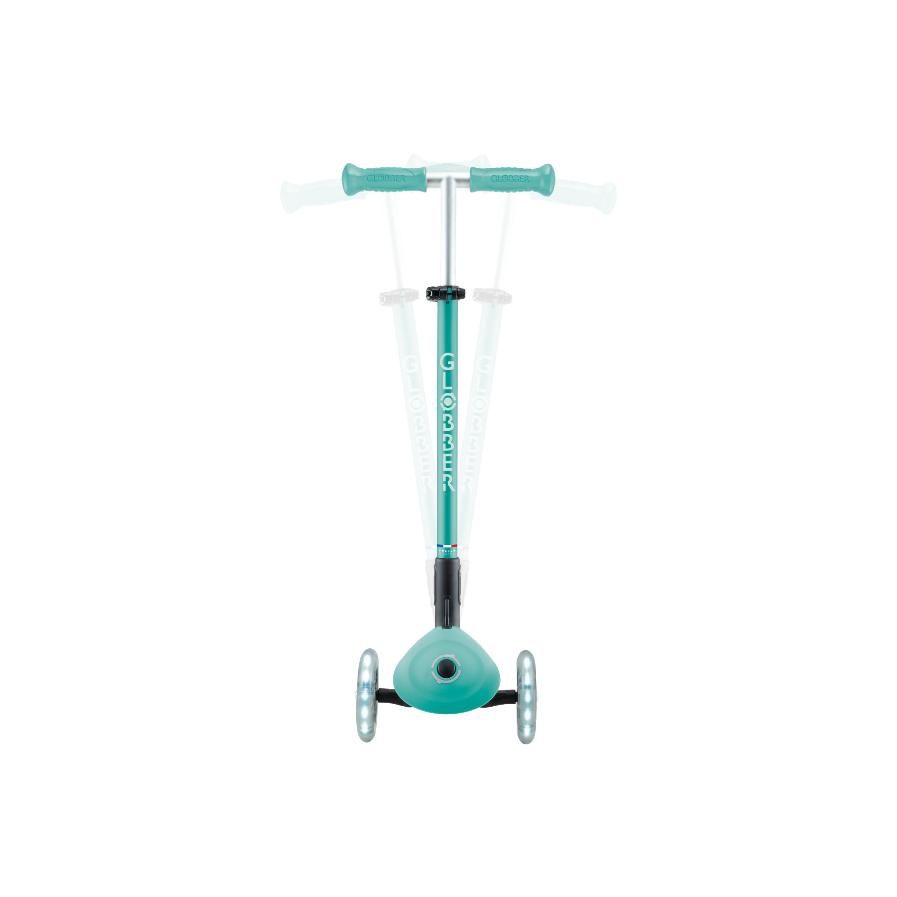 Globber Primo Foldable Plus Lights Scooter mint